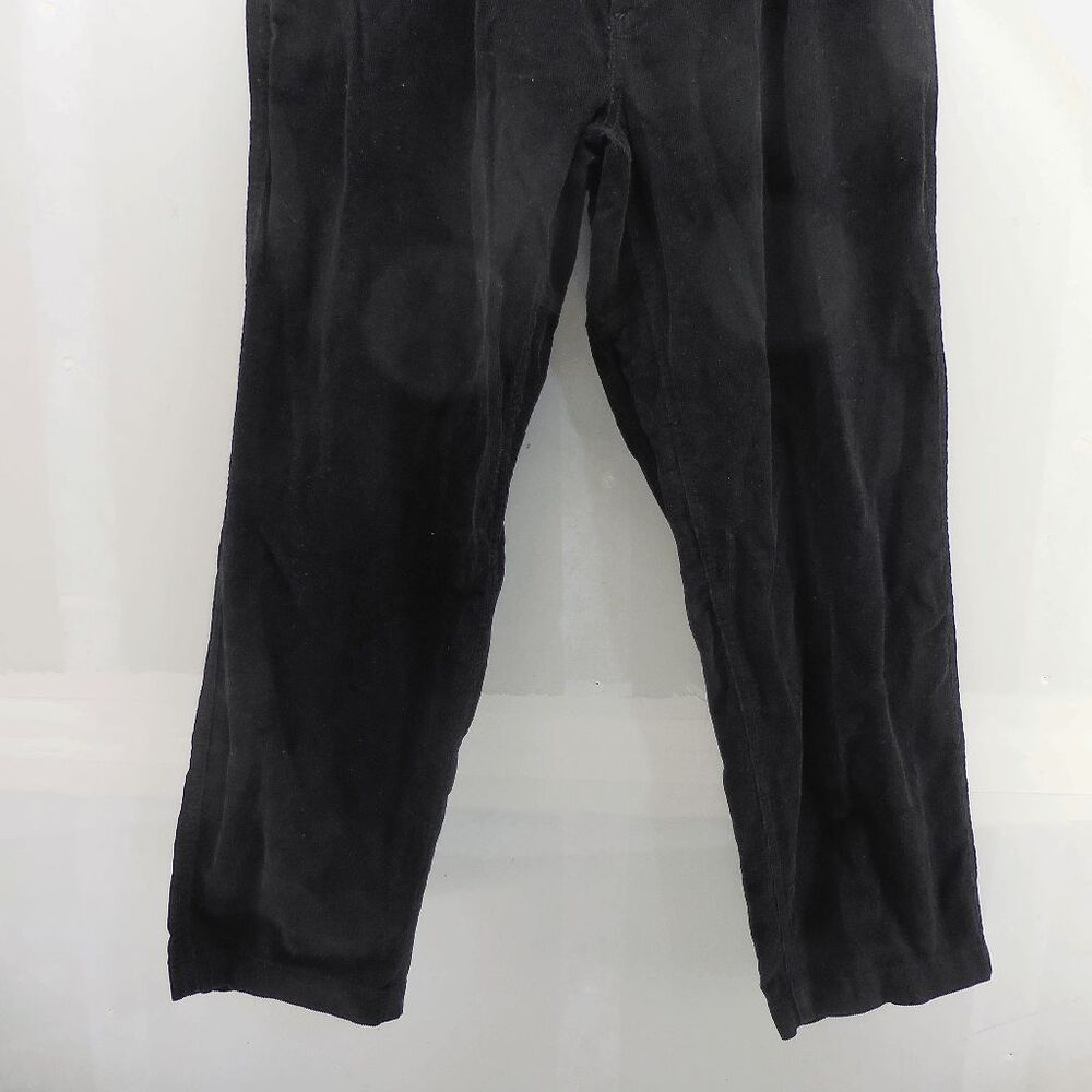 The North Face Pants Womens Medium Black Corduroy Easy Wide Leg Belted EUC - Picture 4 of 12